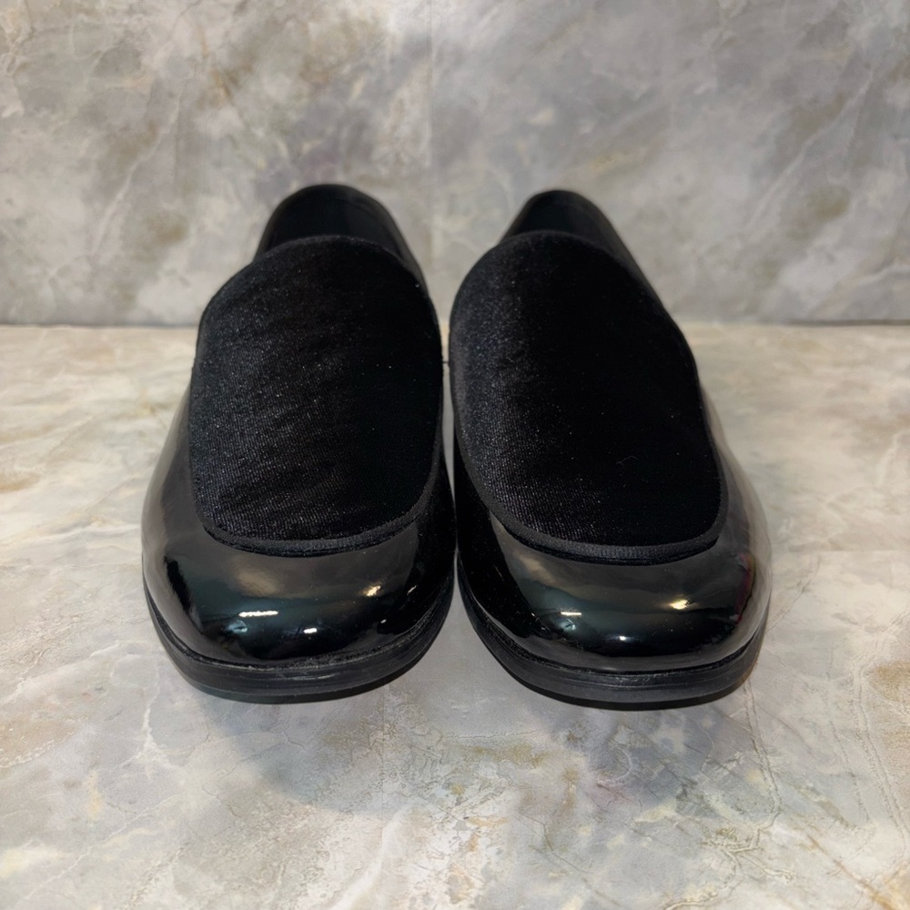 Call it Spring Sleek Black Men's Slip-On Loafers